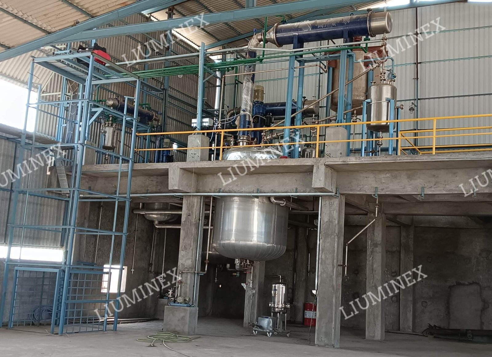 Resin Manufacturing Plant