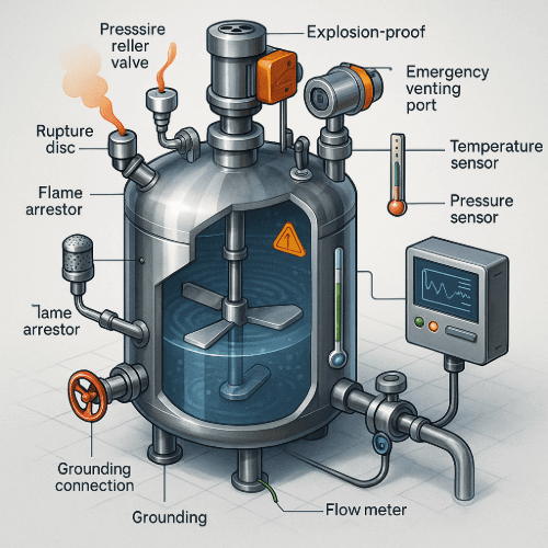 Safety Features to Look for in a Reaction Vessel