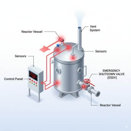 Emergency Shutdown Systems | Industrial Chemical Reactor