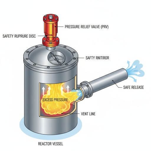 Pressure Relief Systems | Industrial Chemical Reactor