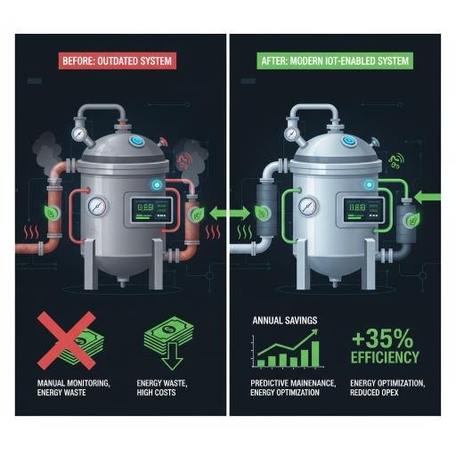 Case Study Snapshot – Pharma Plant Efficiency Upgrade