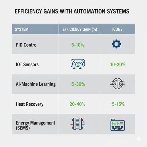 Efficiency Gains with Automation and Smart Control