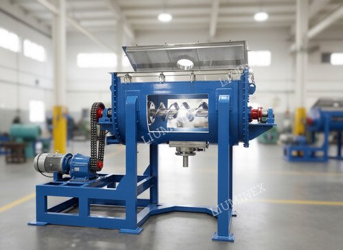 Working Principle of Ribbon Blender