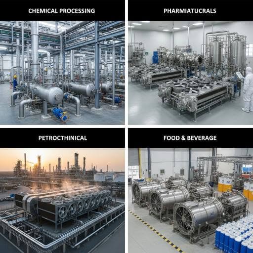 Industrial Applications of Heat Exchangers