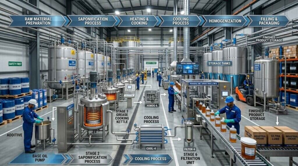 Grease Manufacturing Process