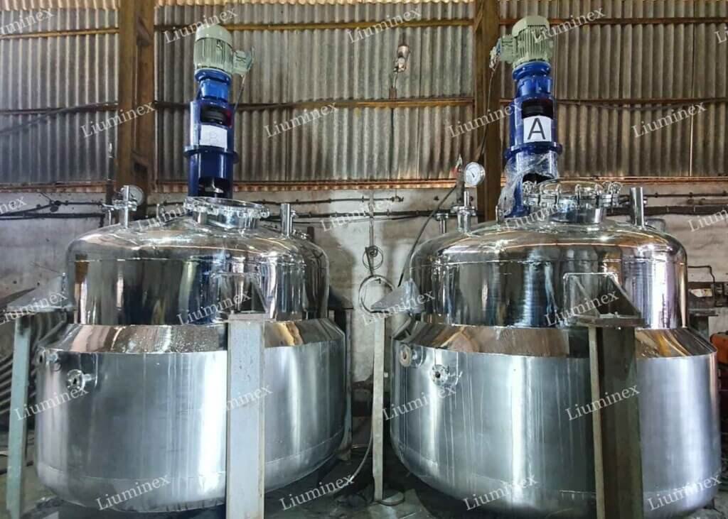 Jacketed reactor Liuminex